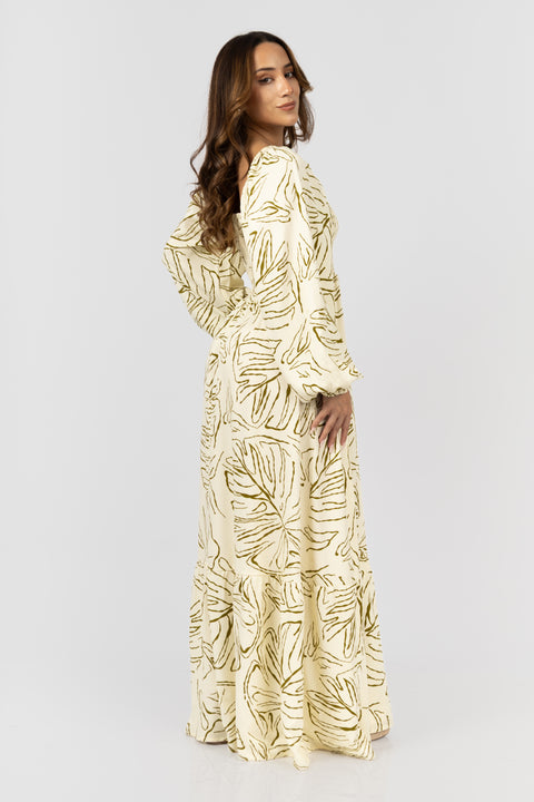 Vestido Melina - Crema