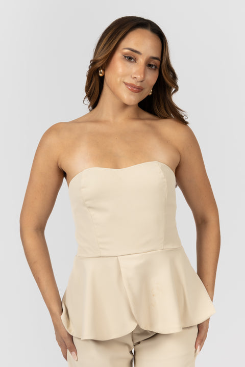 Top Felicia - Crema