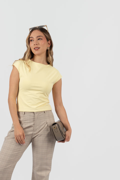 Polo Aida - Amarillo Mantequilla