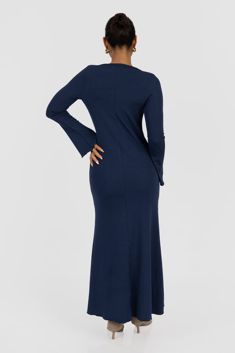 Vestido Cayetana - Azul Marino