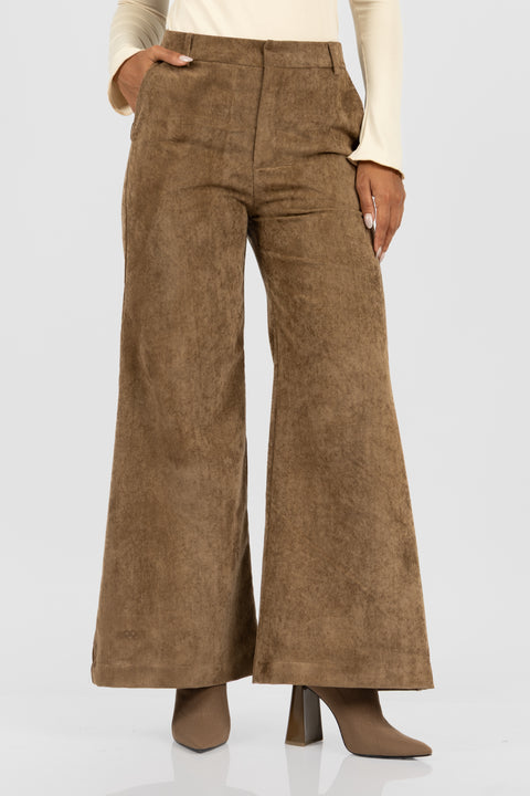Pantalon Alessia - Marrón Ocre
