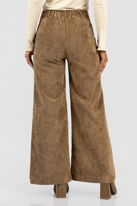 Pantalon Alessia - Marrón Ocre