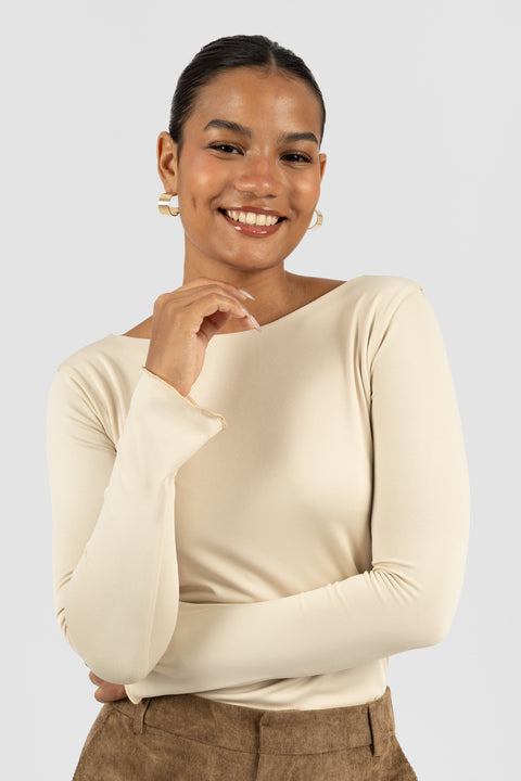 Polo Priscilla - Beige