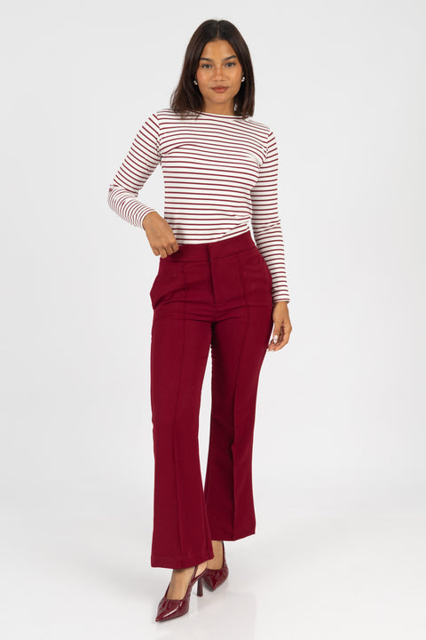 Pantalón Romina - Vino