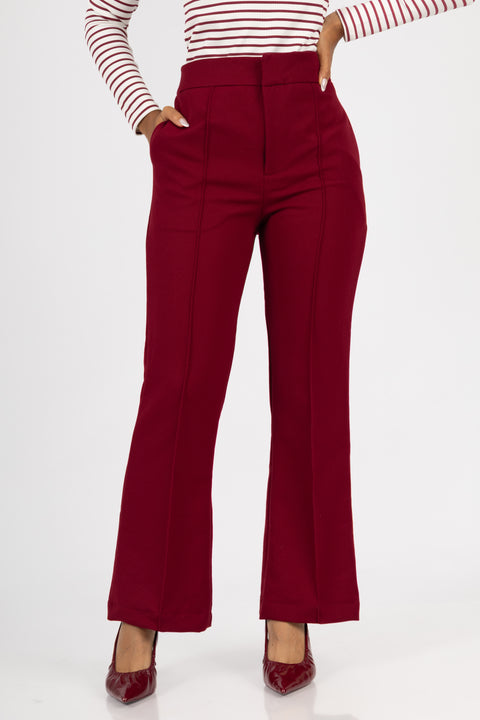 Pantalón Romina - Vino
