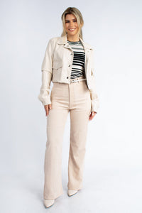 CASACA DONNA CREMA