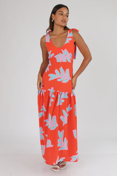 VESTIDO MIRELLA CORAL