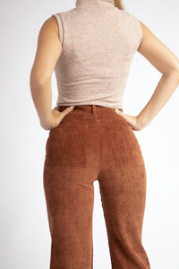 PANTALON LORENA MARRON