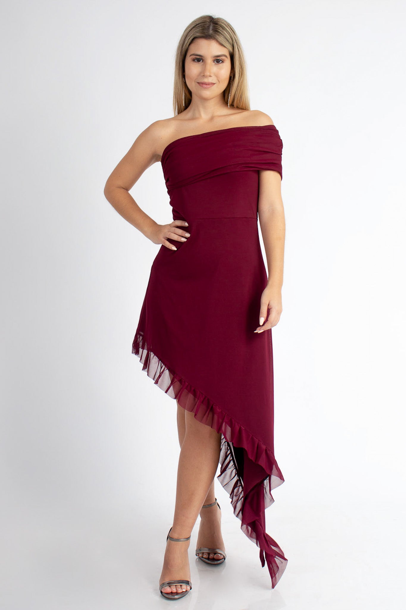 VESTIDO IVONNE VINO