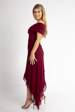 Cargar imagen en el visor de la galería, VESTIDO IVONNE VINO
