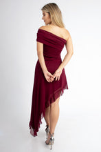Cargar imagen en el visor de la galería, VESTIDO IVONNE VINO
