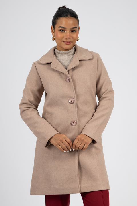 Abrigo Cecil - Beige