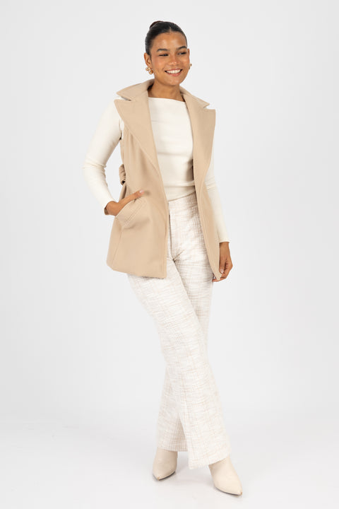 Chaleco Dallas - Beige