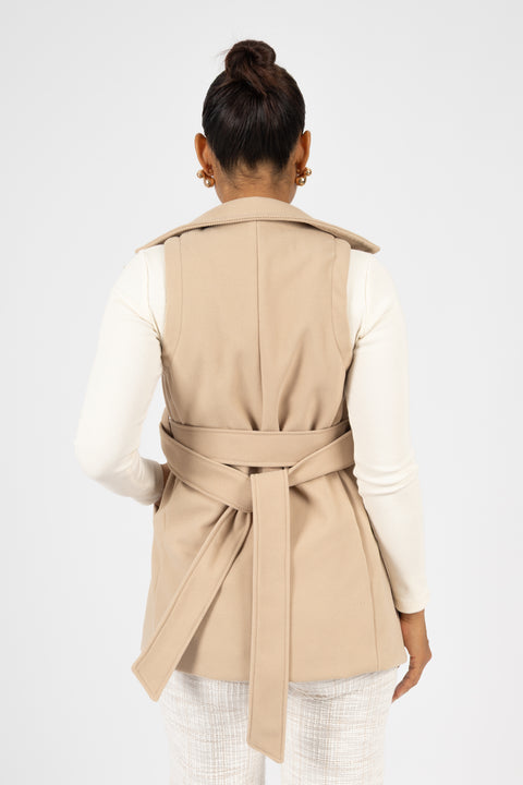 Chaleco Dallas - Beige