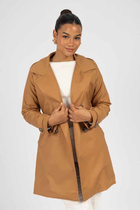 Gabardina Amanda - Camel