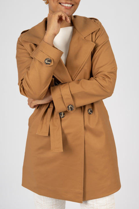 Gabardina Amanda - Camel