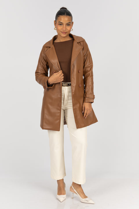 ⁠Gabardina Denver - Chocolate