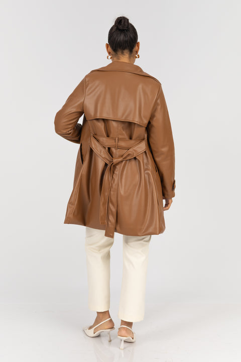 ⁠Gabardina Denver - Chocolate