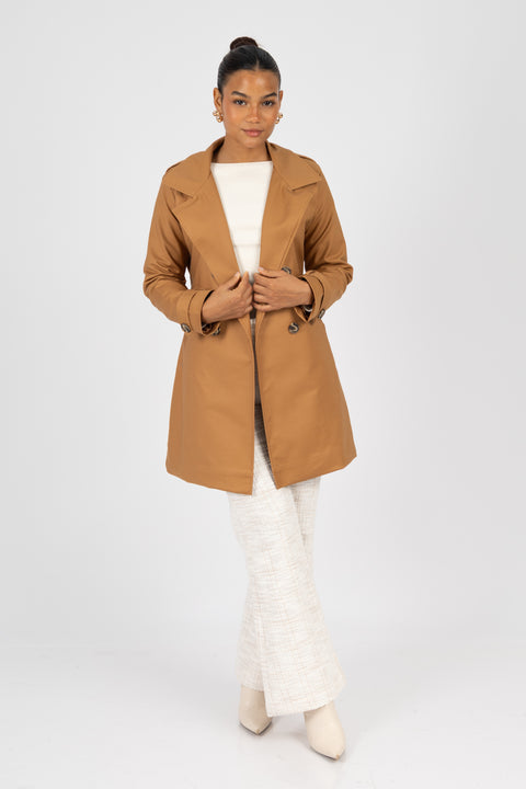 Gabardina Amanda - Camel