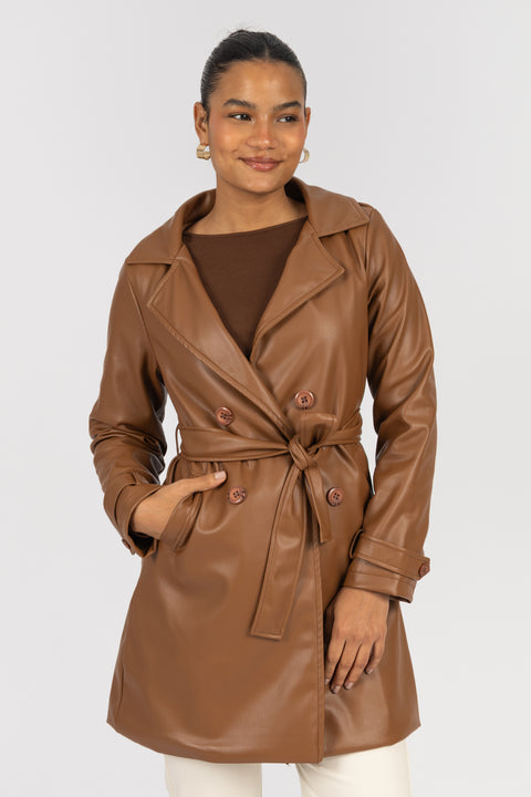 ⁠Gabardina Denver - Chocolate