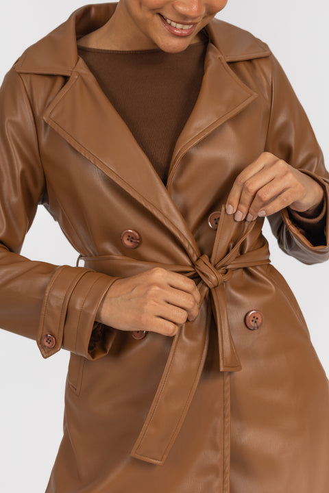 ⁠Gabardina Denver - Chocolate
