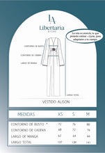 Cargar imagen en el visor de la galería, VESTIDO ALISON GRIS
