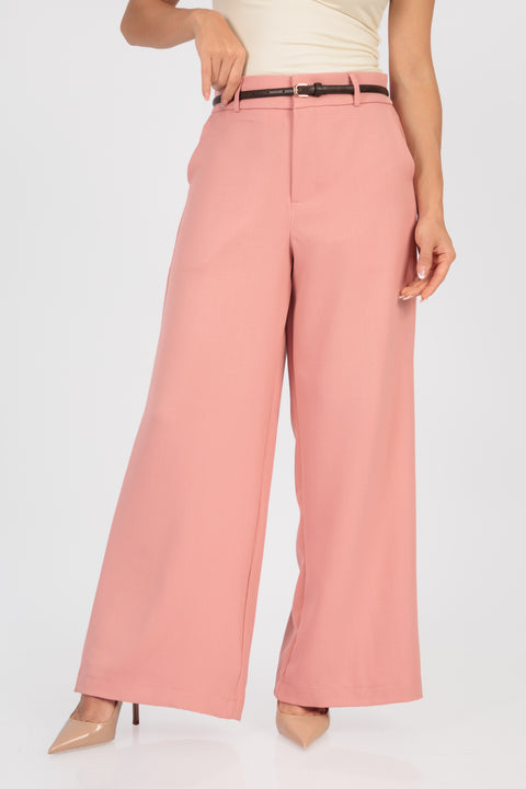 Pantalón Ebania - Palo Rosa