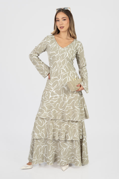 Vestido Brenda - Verde Olivo