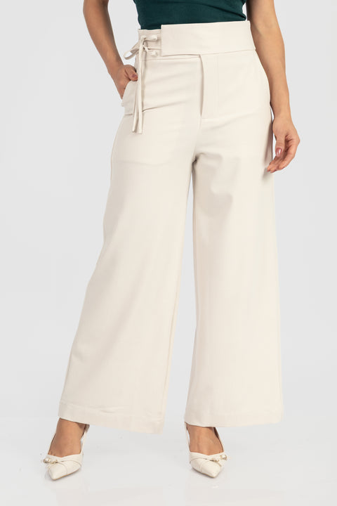 Pantalon Belen - Crema