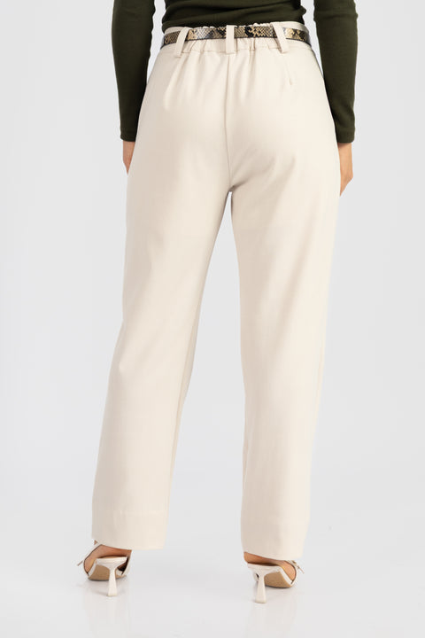 Pantalon Carola - Crema
