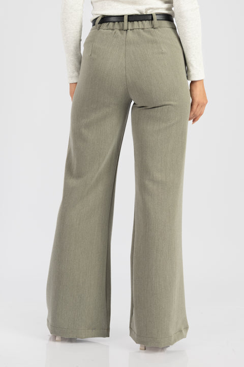 ⁠Pantalón Vanessa -  Verde Olivo