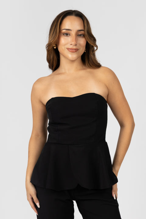 Top Felicia - Negro