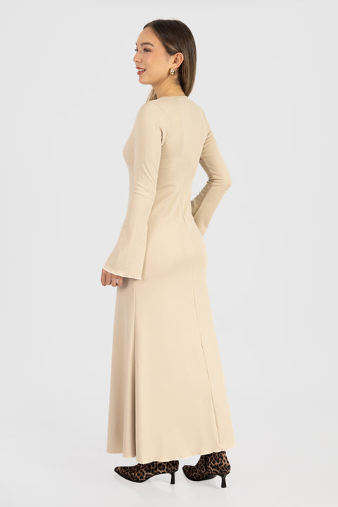 Vestido Cayetana - Vainilla