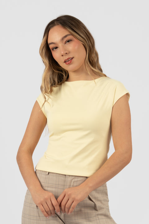 Polo Aida - Amarillo Mantequilla