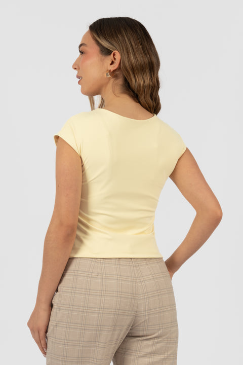 Polo Aida - Amarillo Mantequilla