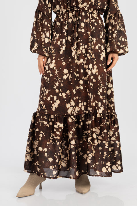 Vestido Thais - Chocolate