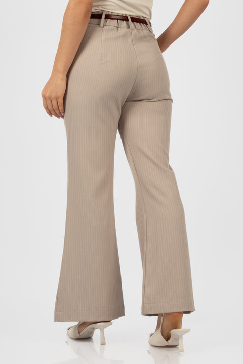 Pantalón Elisa - Beige Listado