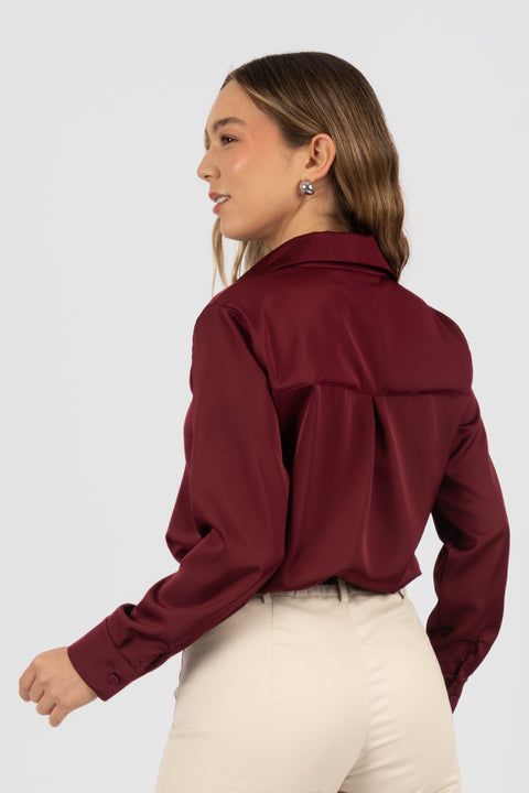 Blusa Brescia - Vino