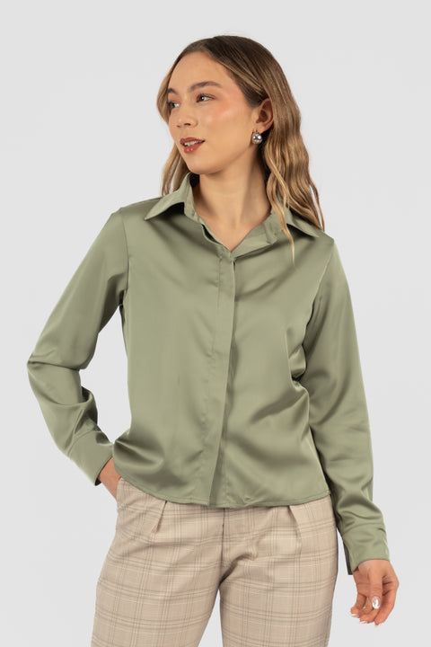 Blusa Brescia - Verde Manzana