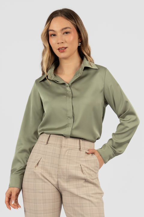 Blusa Brescia - Verde Manzana