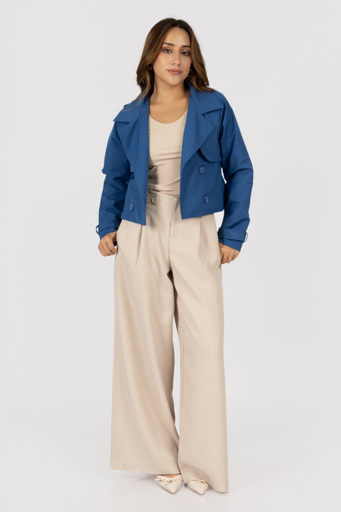 Gabardina Valentina - Cobalto