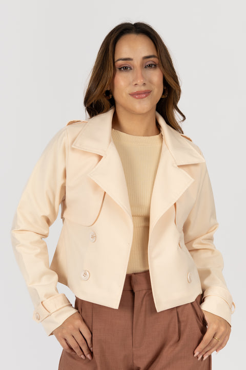 Gabardina Valentina - Crema
