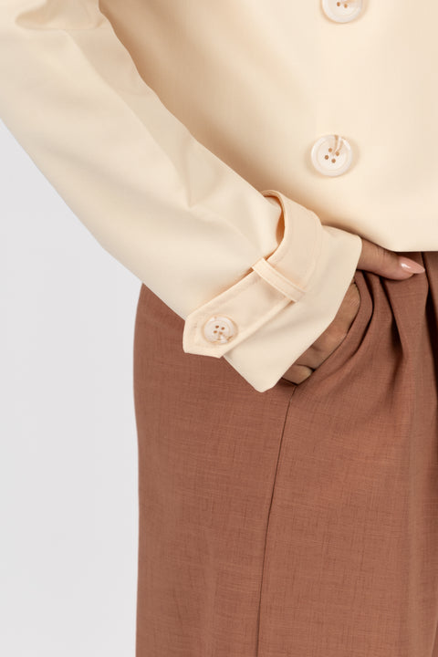 Gabardina Valentina - Crema