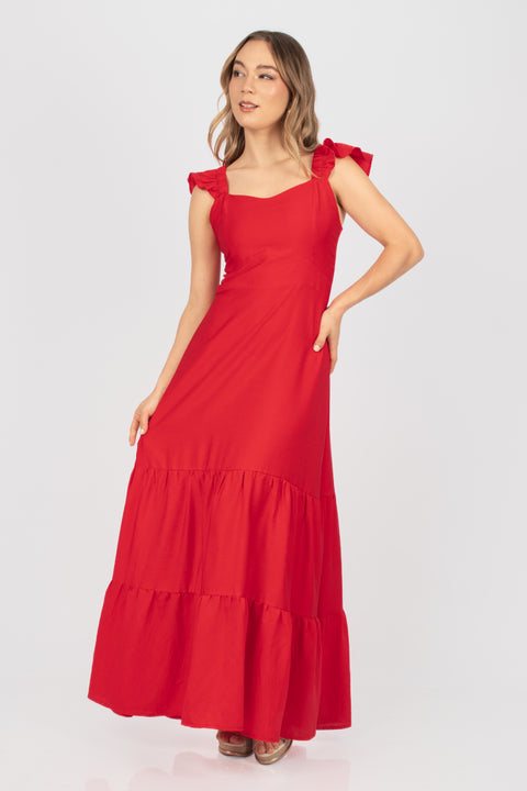 Vestido Francia - Rojo