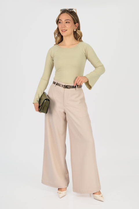 Pantalón Ebania - Beige