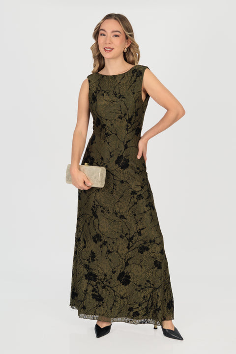 Vestido Leyla - Verde Olivo