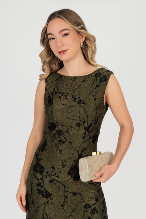 Vestido Leyla - Verde Olivo