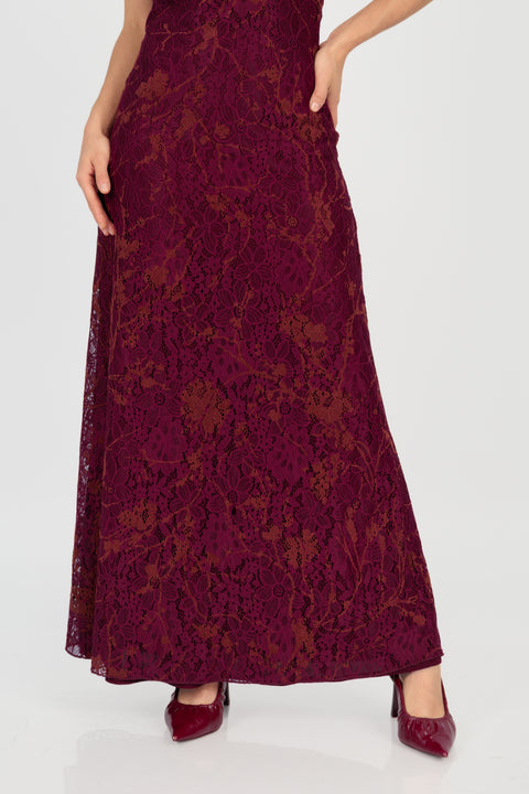 Vestido Leyla - Vino