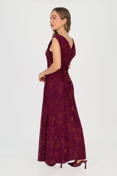 Vestido Leyla - Vino