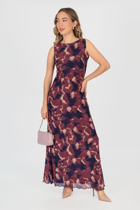 Vestido Analuz - Uva